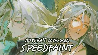 artfight 2025/26 - speedpaint (photoshop)