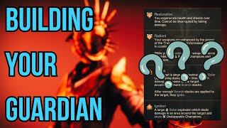 Crafting Your Guardian In Destiny 2 - Tying verbs, Subclass, Weapons, Armor Together