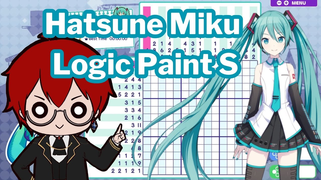 Hatsune Miku Paint Logic S - Doing Math to Paint - YouTube