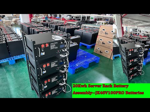 20Kwh Server Rack Battery Assembly JK48V100PRO Batteries - YouTube