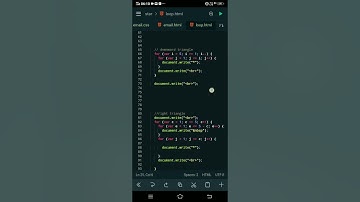Star pattern by using for  loop 🔥#javascript #coding #shorts