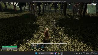 Grass Environment Interaction Scale Test (UE5)