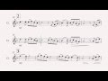 Song From a Secret Garden (clarinet sheet music)