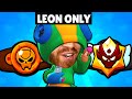 How I Pushed Bronze To Masters Rank With ONLY LEON It Was Hard 
