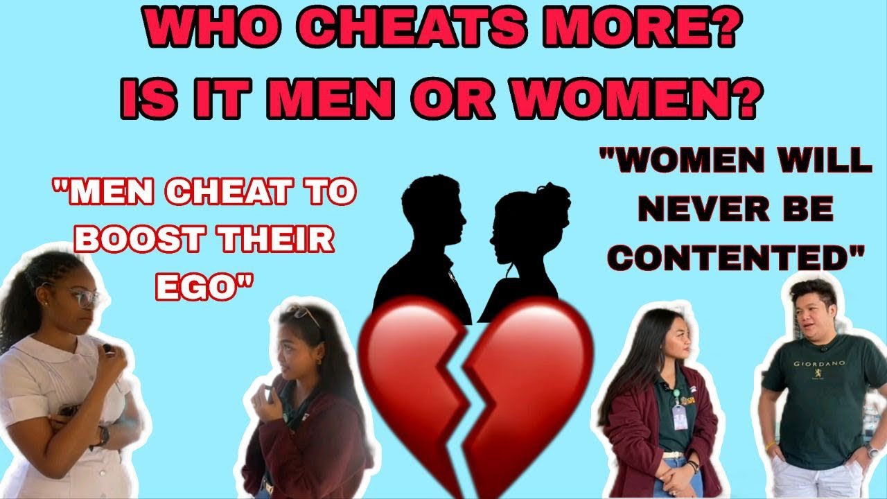 Men vs women: who cheats more ? The REAL Reason why Men are seen as  Cheats. 🇵🇭Students react 