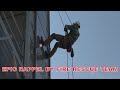 Search and Rescue Rope Rescue Team Shows Off Skills