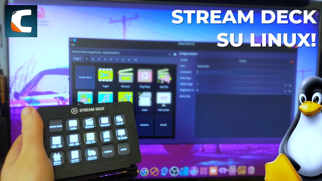 Stream Deck su Linux - YouTube