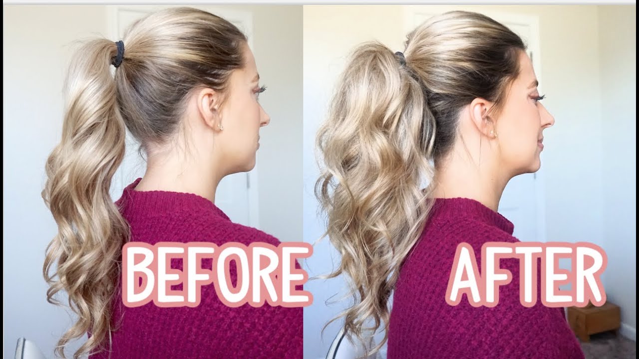 Simple Half Up Half Down HairStyle Tutorial 2023!