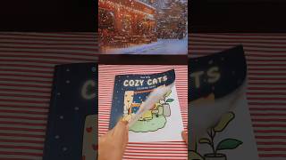 Relaxing coloring ✨️ Cozy Cats Coloring Book #coloringbook #adultcoloring #stressrelief #shorts