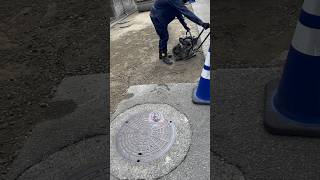 Sub base work 🇯🇵✍️🫡 #roadwork #commercialpaving #paving #construction #asphaltpavement