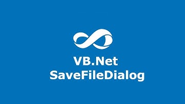 Lesson 22 VB.Net SaveFile Dialog