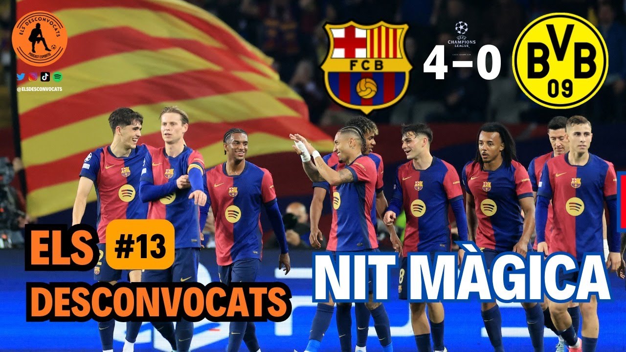 NIT MÀGICA DEL BARÇA ALS QUARTS DE CHAMPIONS! | ELS DESCONVOCATS T3 - #13