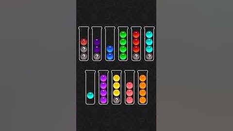 Level 490 of Ball Sort Color Water Puzzle
