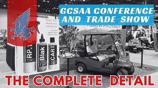 How To Fully Restore a Golf Cart & Golf Cart Detailing 🧽 Golf Industry Show in Orlando, FL