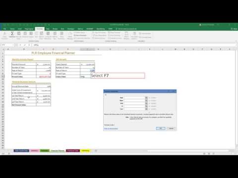 Excel 2013 Financial Functions