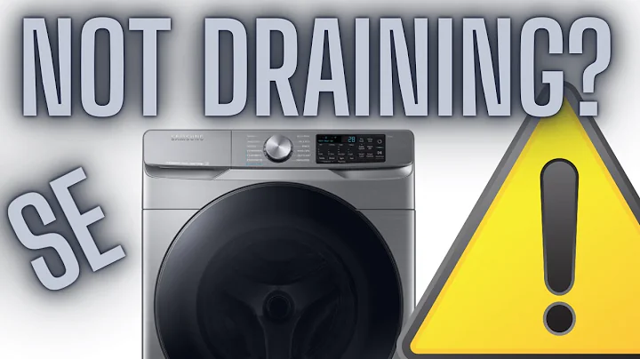 ⚠️ Samsung Washer Not Draining? Fix 5C/SC Error & Pump Today!