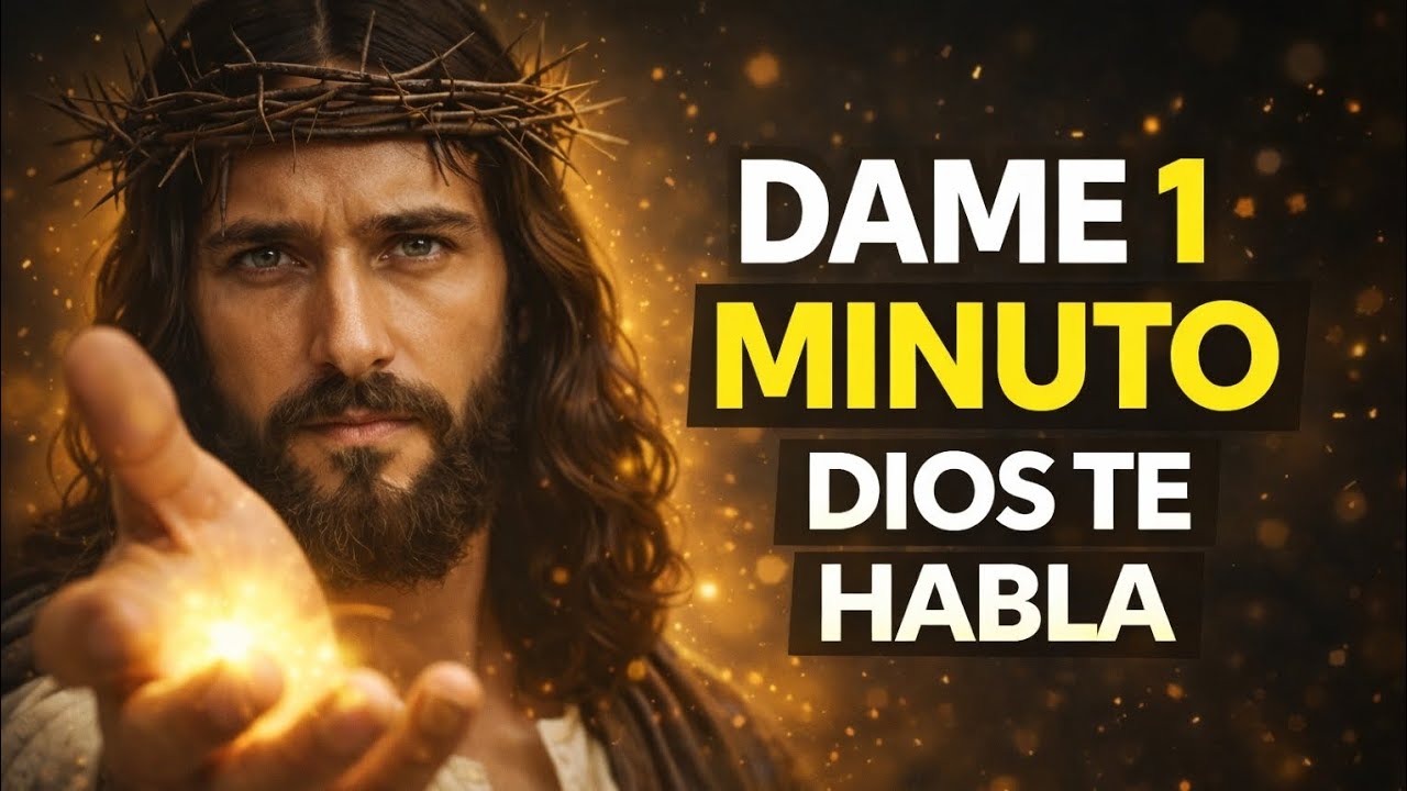DAME 1 MINUTO | DIOS tiene un Mensaje para TI - YouTube