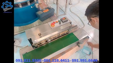 " HOT" Máy hàn miệng túi liên tục, máy hàn miệng túi nilon/ By Bán Máy Công Nghiệp