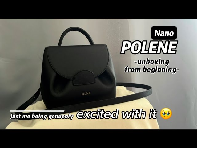 Polene Numero Un Nano bag - unboxing, review and what fits inside  #polenenumerounnano #polene 