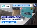 Unboxing Dan Review Switch Hub TP Link 5 Port TL-SG105 Gigabit