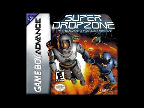 Game Boy Advance - Super Dropzone: Intergalactic Rescue Mission u0027Intro u0026 Demou0027