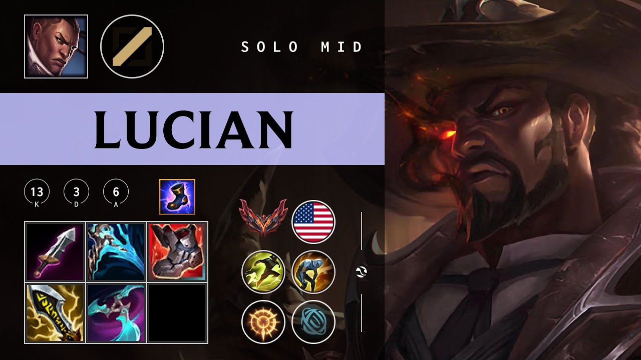 Lucian Mid vs Talon - NA Grandmaster Patch 26.03