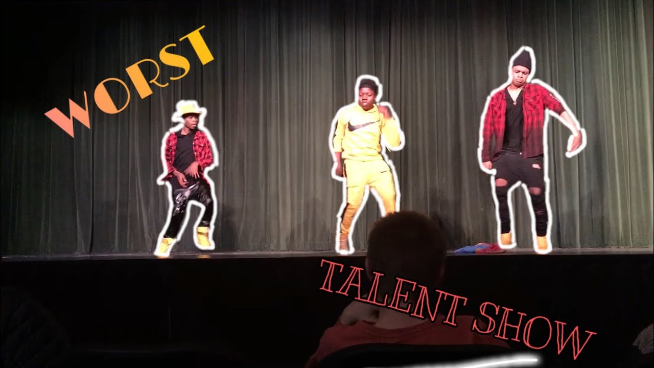 WORST HIGH SCHOOL TALENT SHOW WORST CROWD EVER YouTube