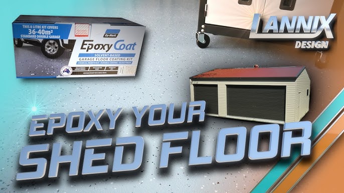 Epoxy Coating Your Shed Floor Step-by-step 2024