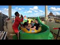 Try All Water Slides For Adult At Garden City Waterpark In Phnom Penh Cambodia