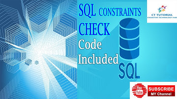 Adding a check constraint|SQL Check Constraints|MYSQL|DBMS|CTTUTORIAL|Oracle|Netezza