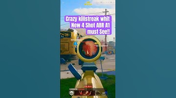 Crazy fast killstreak whit ABR A1  full level!