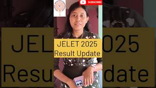 JELET Result Date 2025 | JELET 2025 RESULT UPDATE | Jelet Counselling Date 2025 | Jelet 2025 #shorts