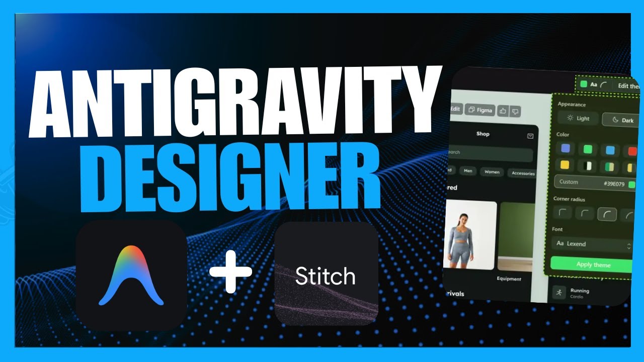 Antigravity + Stitch Just Became UNSTOPPABLE! Build Anything FOR FREE!