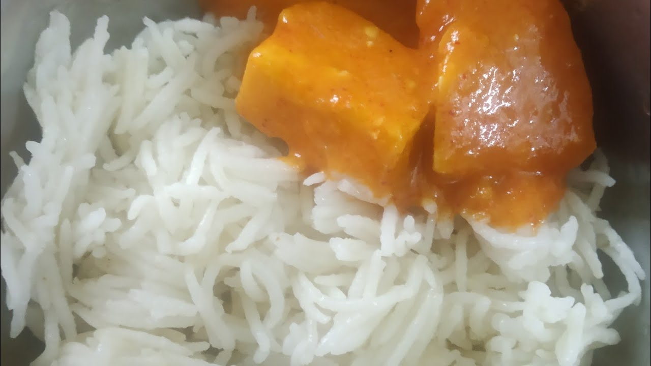 Ghee rice & Paneer butter masala Easy method Ghee rice recipe Easy