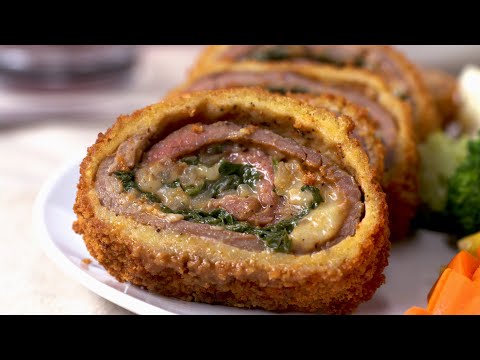 Video: Two-tone Beef And Chicken Roll