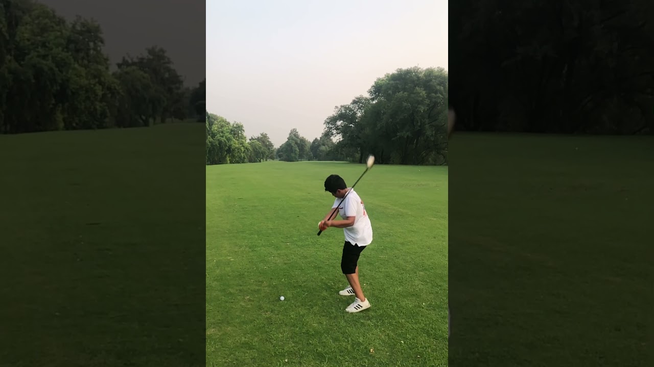 Downhill lie striking hybrid coaching by @ JB Swings Golf Academy Islamabad Pakistan 🇵🇰 2023