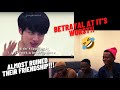 IT'S A WICKED WORLD! LOL | RUN GAMES THAT ALMOST ENDED BTS FRIENDSHIP | REACTION