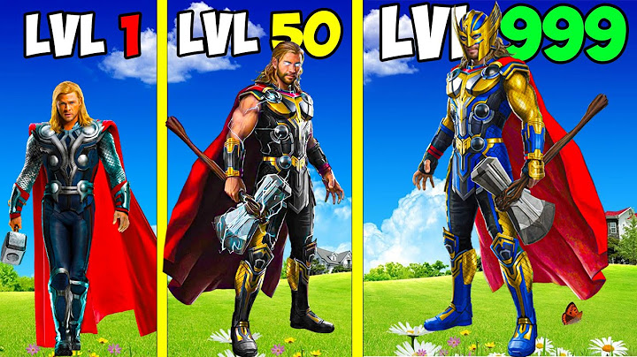 Level 1 THOR to Level 1,000,000,000 THOR in GTA 5