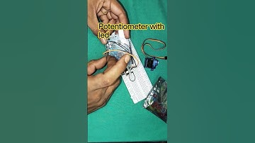 potentiometer with led #arduino #arduinotutorial #learn #shortfeeds #arduinoproject#robotics #diy