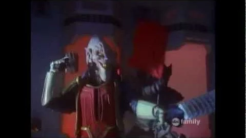 Power Rangers Turbo - Power Chamber Base Destroyed ('Chase Into Space' Finale Episode)