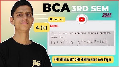 Hpu bca 3rd Semester Maths Previous Year Papers 2022 | Fully Solved | Complete Question Bank
