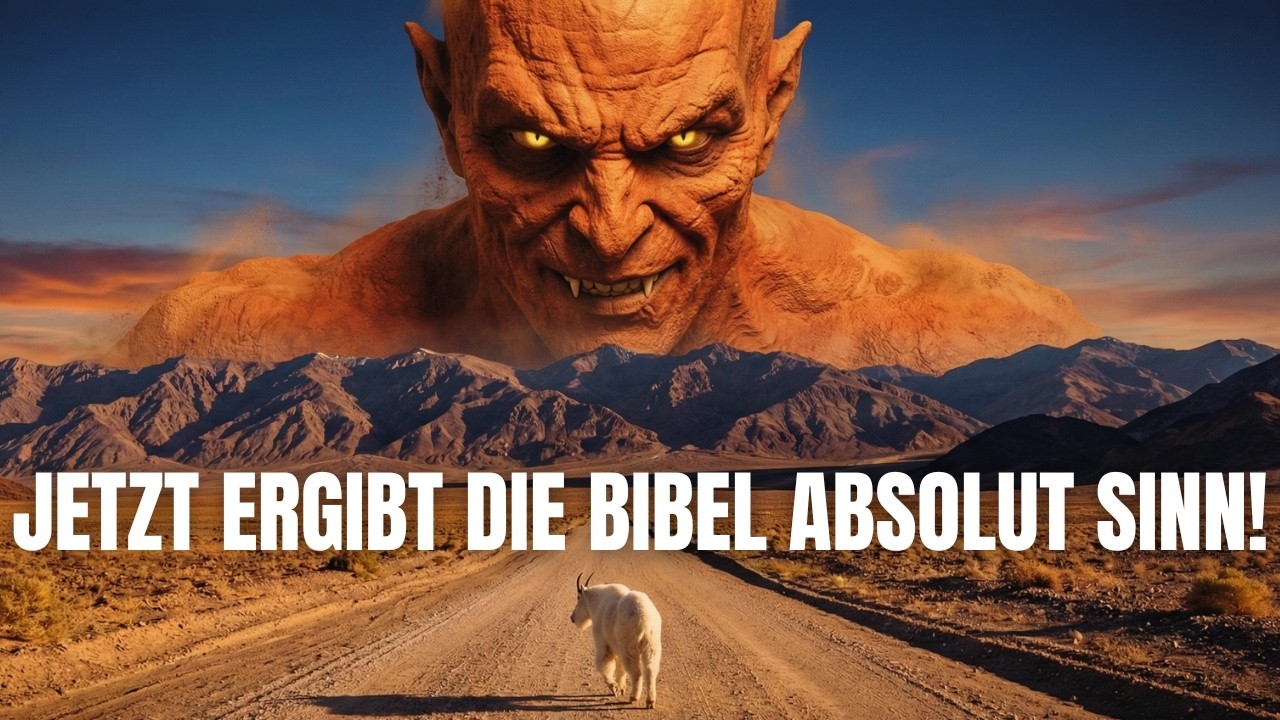 DAS SÜNDENBOCK-GEHEIMNIS: Warum Levitikus Alles Erklärt | Heilige Geschichte