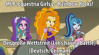 Мультфильм MLP Equestria Girls 2 Rainbow Rocks Der groe Wettstreit DeutschGerman