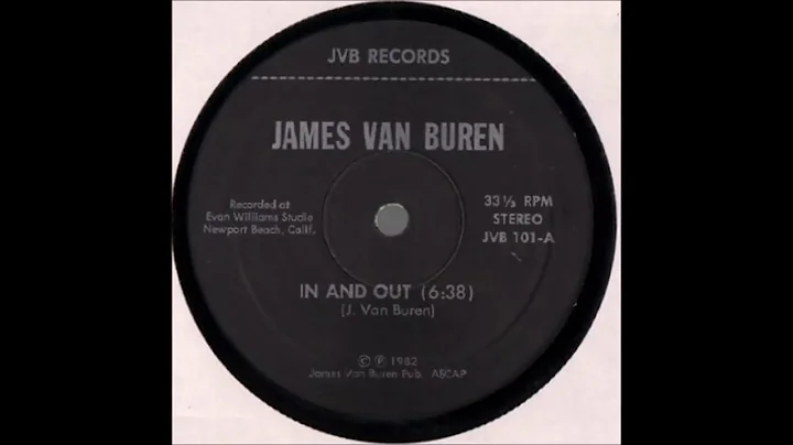 JAMES VAN BUREN - IN AND OUT (1982, SUPER RARE US ...