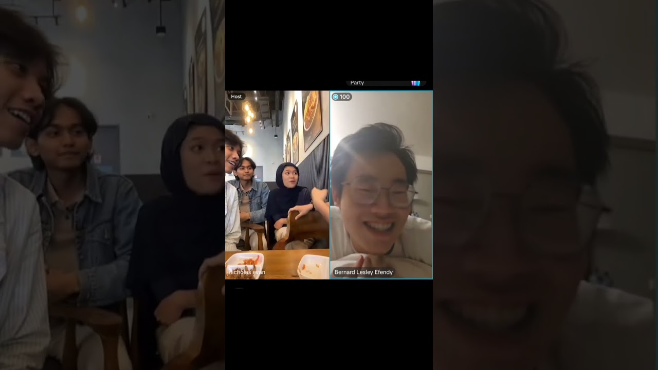 Live Nicholas Evan, nares, Fauzan, Maul, Bernard 