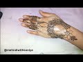 Mehndi design ||simple mehndi design ||back hand mehndi design |stylish mehndi 