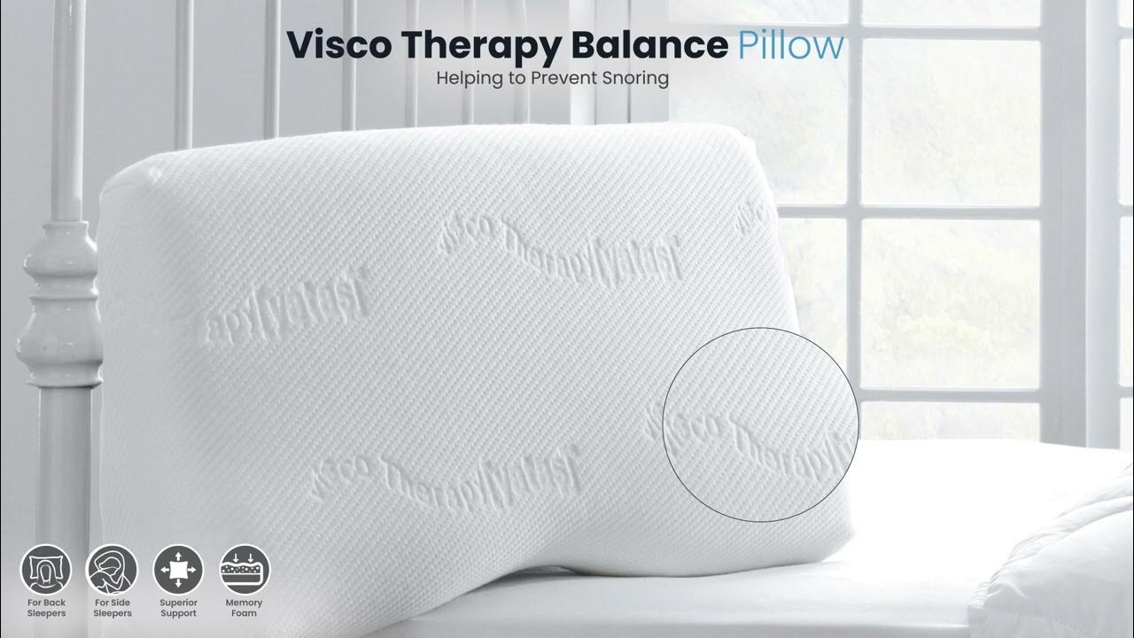 Visco Therapy Balance Pillow Helping to Prevent Snoring Yatas