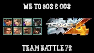 🎮 Tekken 4 Ultra Hard Difficulty | 🔥Team Battle Mode #72 🔥 | PCSX2 Gameplay
