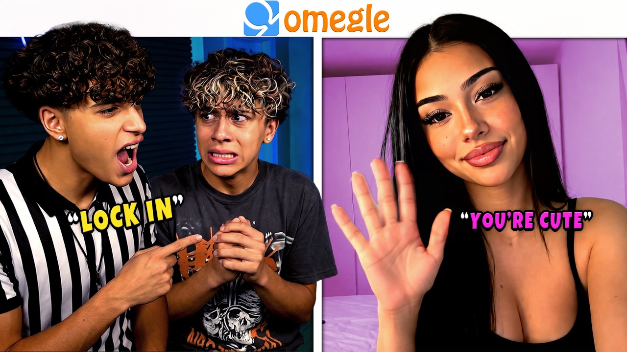 I TAUGHT MY LITTLE BROTHER TO RIZZ GIRLS ON OMEGLE...