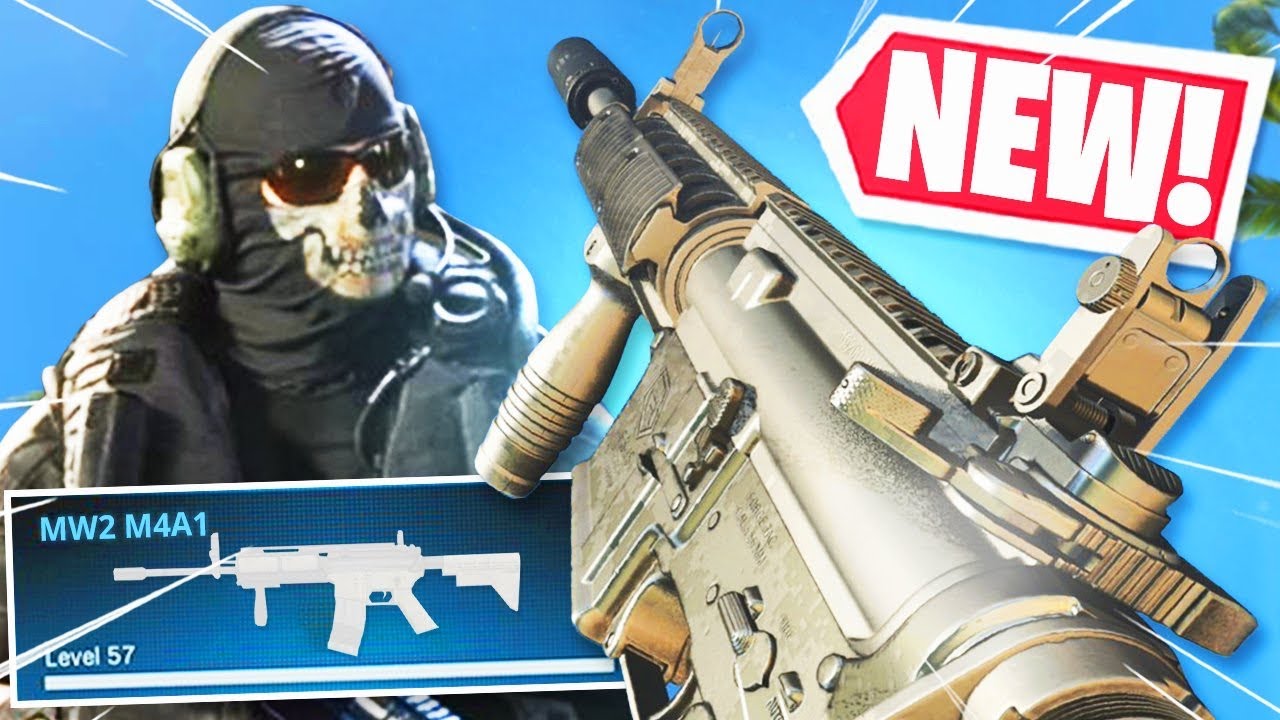 the NEW GUN in WARZONE! IT'S BACK FROM MW2!! (Modern Warfare Warzone